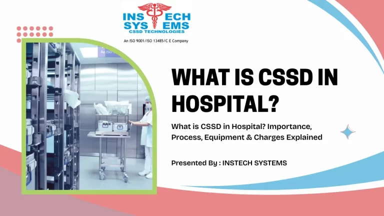 What is CSSD in Hospital Importance, Process, Equipment & Charges Explained