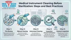 Read more about the article Medical Instrument Cleaning Before Sterilization: Steps and Best Practices