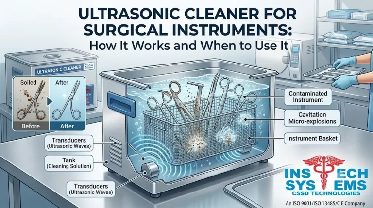 Ultrasonic Cleaner for Surgical Instruments How It Works and When to Use It